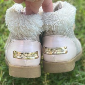 Juicy Couture boots dusty rose pink girls us 10